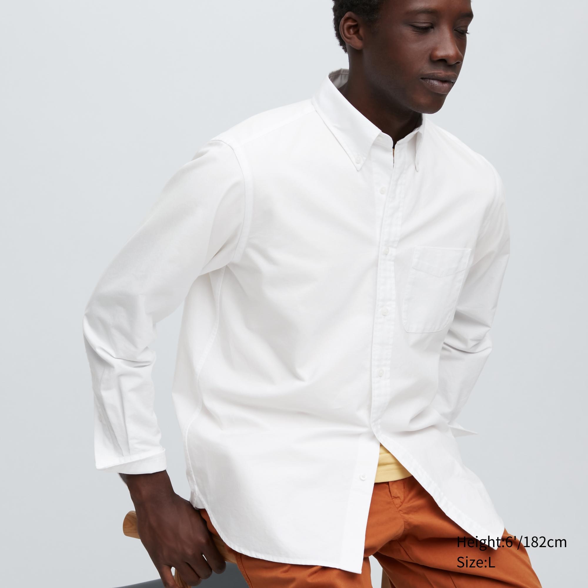 

Рубашка мужская UNIQLO 455955COL01 белая 2XL (доставка из-за рубежа), 455955COL01