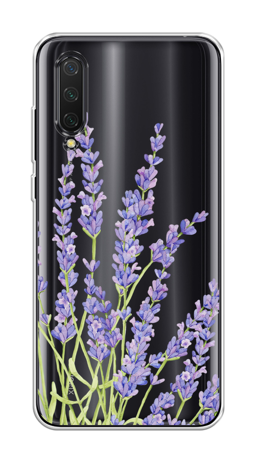 

Чехол на Xiaomi Mi CC9/Mi A3 Lite/Mi 9 Lite "Лавандовые стебли", Фиолетовый;зеленый, 36250-1