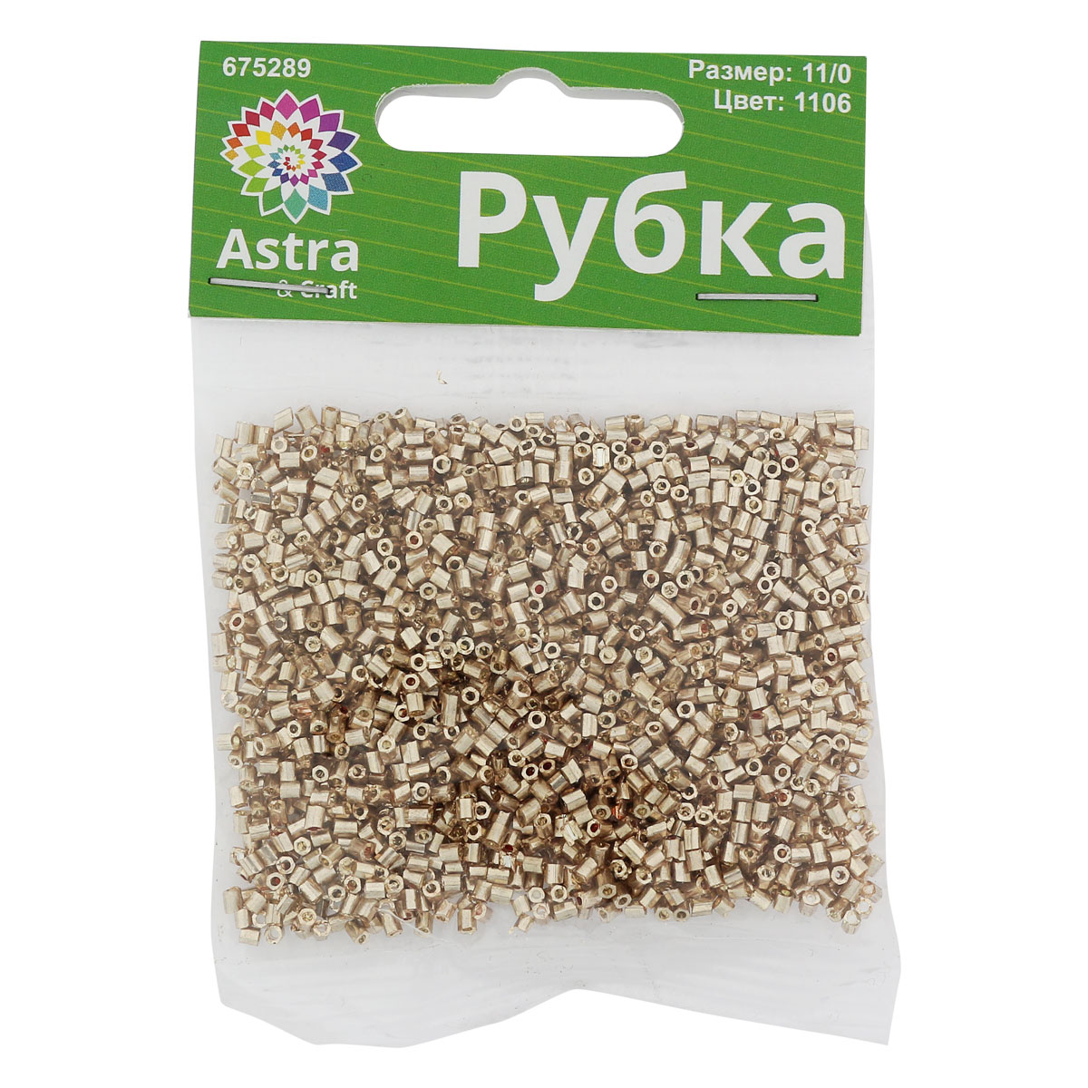 

Рубка Astra&Craft (стекло), 11/0, (упак) 20 г (1106 тёмно-золотой, глянцевая), 10 шт, Серебристый