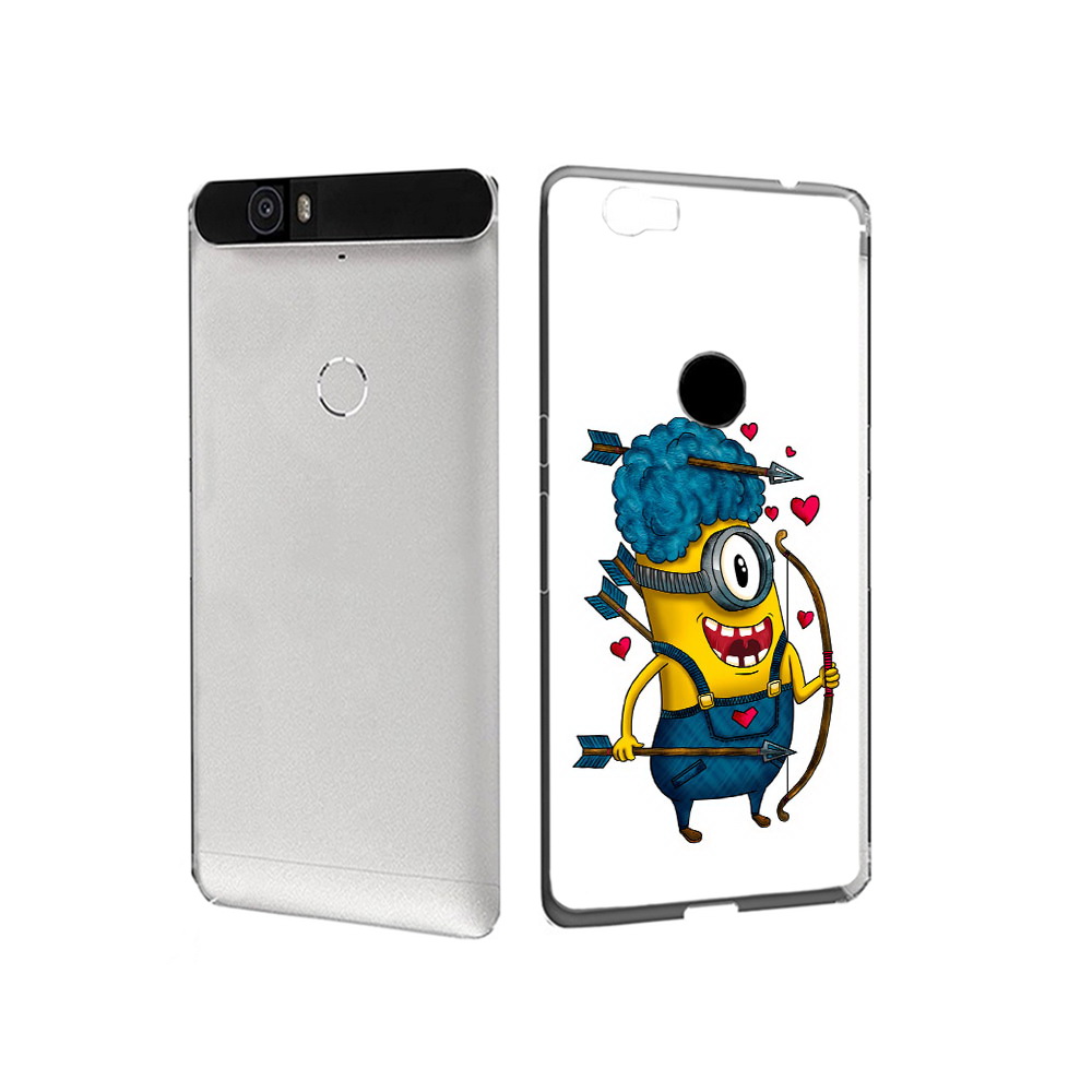 

Чехол MyPads Tocco для Huawei Nexus 6P Миньон купидон (PT17717.24.117), Прозрачный, Tocco