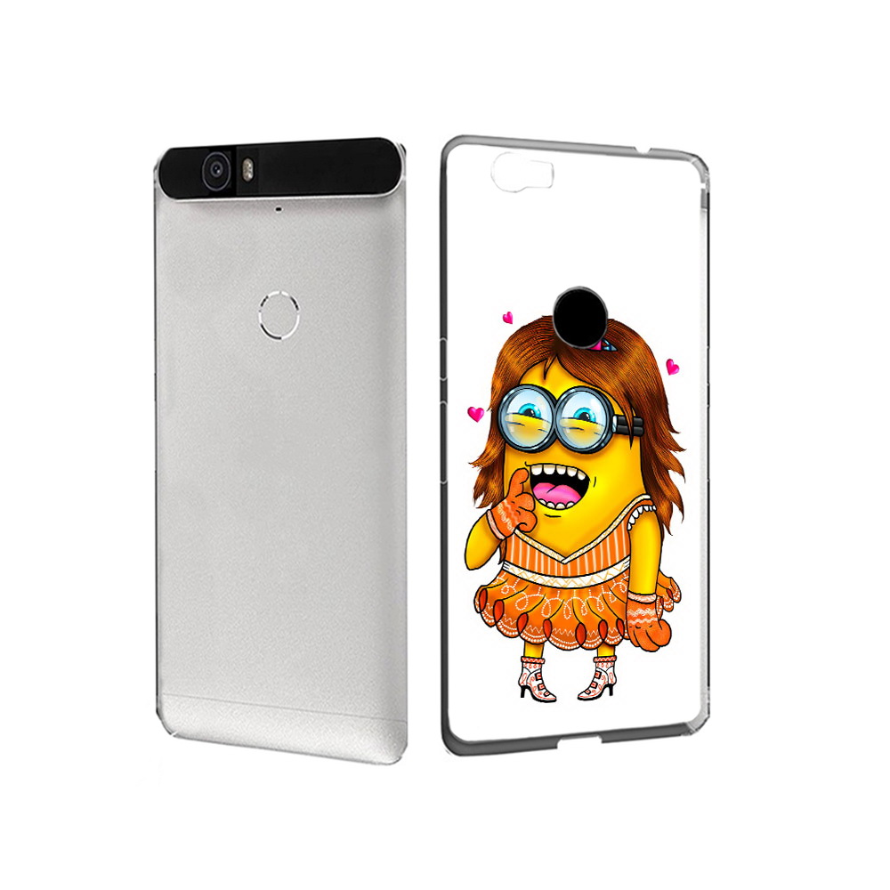 

Чехол MyPads Tocco для Huawei Nexus 6P Миньон девочка (PT17717.24.116), Прозрачный, Tocco