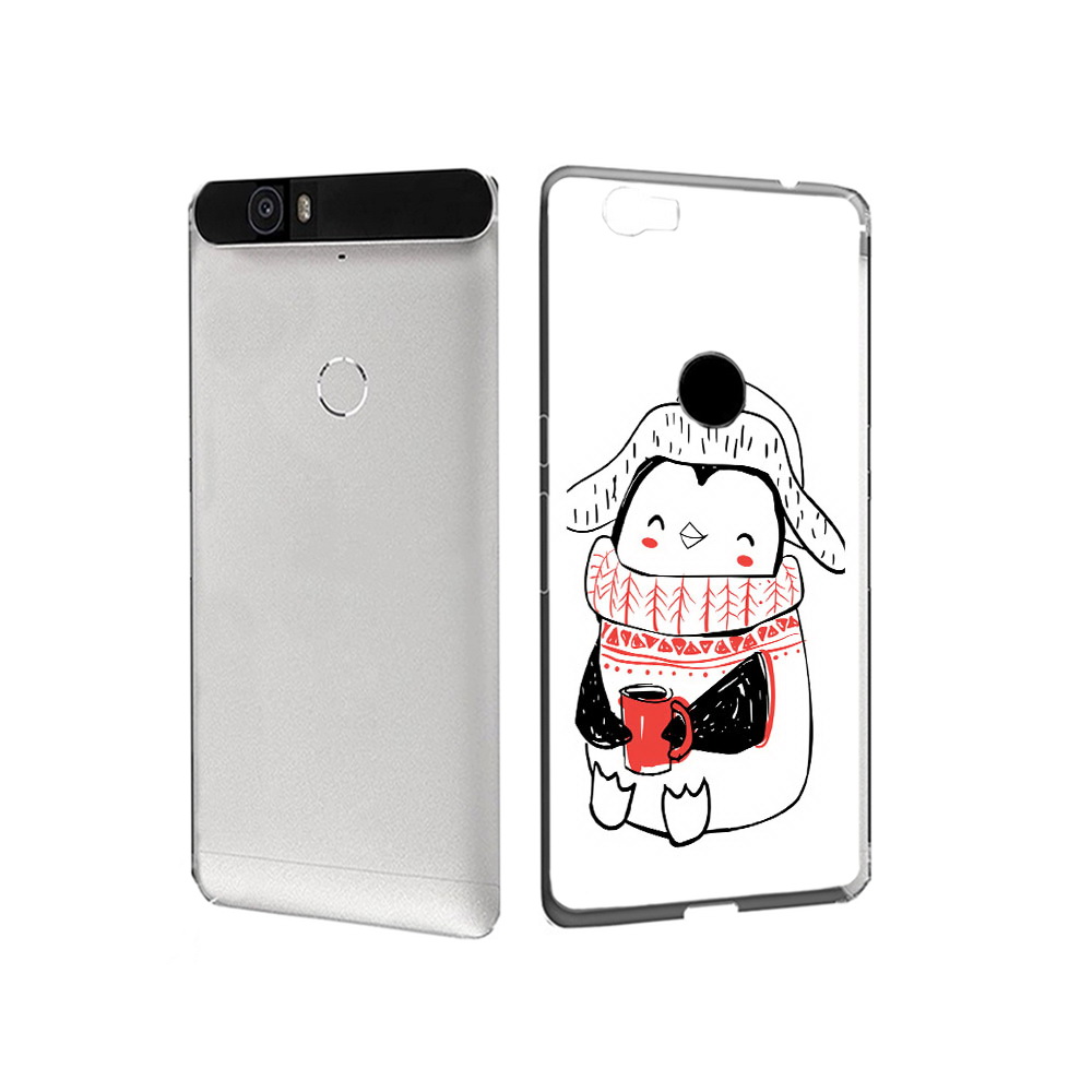 

Чехол MyPads Tocco для Huawei Nexus 6P Милый пингвин (PT17717.24.115), Прозрачный, Tocco
