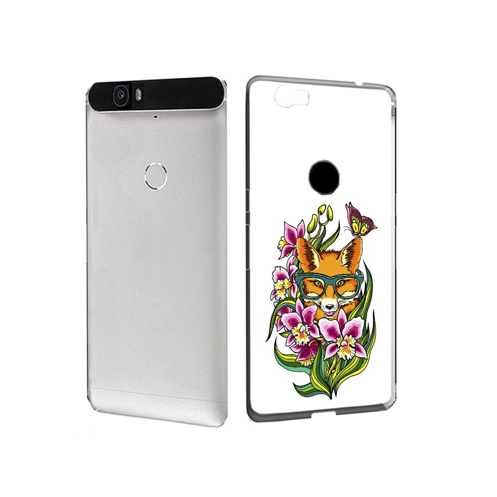 

Чехол MyPads Tocco для Huawei Nexus 6P Лиса в цветах (PT17717.24.108), Прозрачный, Tocco