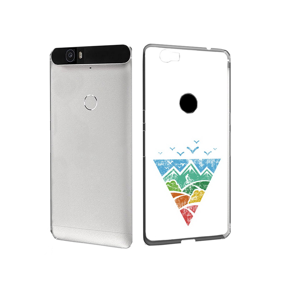 

Чехол MyPads Tocco для Huawei Nexus 6P Лес земля море чайки (PT17717.24.105), Прозрачный, Tocco