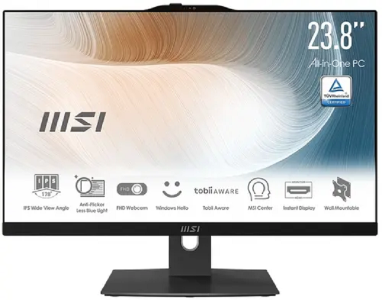 фото Моноблок msi ap242 12m-206ru black (9s6-ae0612-206)