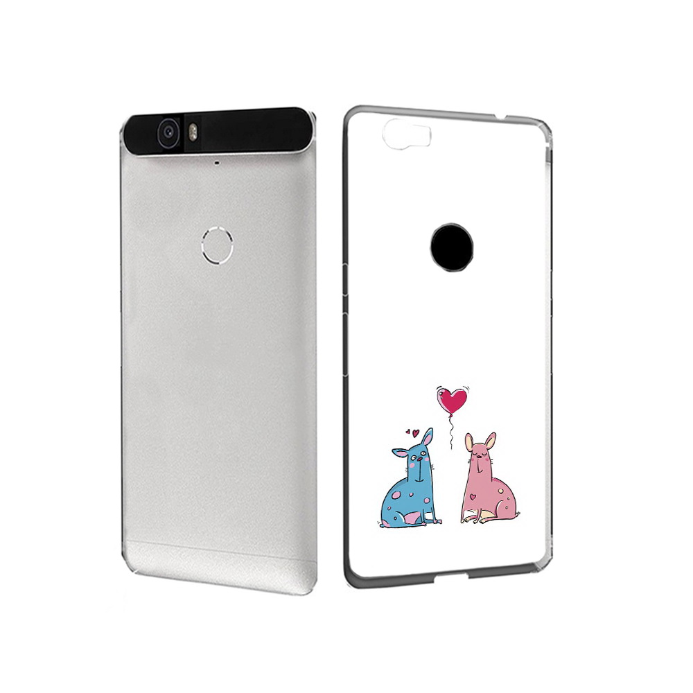 

Чехол MyPads Tocco для Huawei Nexus 6P Лама любовь (PT17717.24.102), Прозрачный, Tocco
