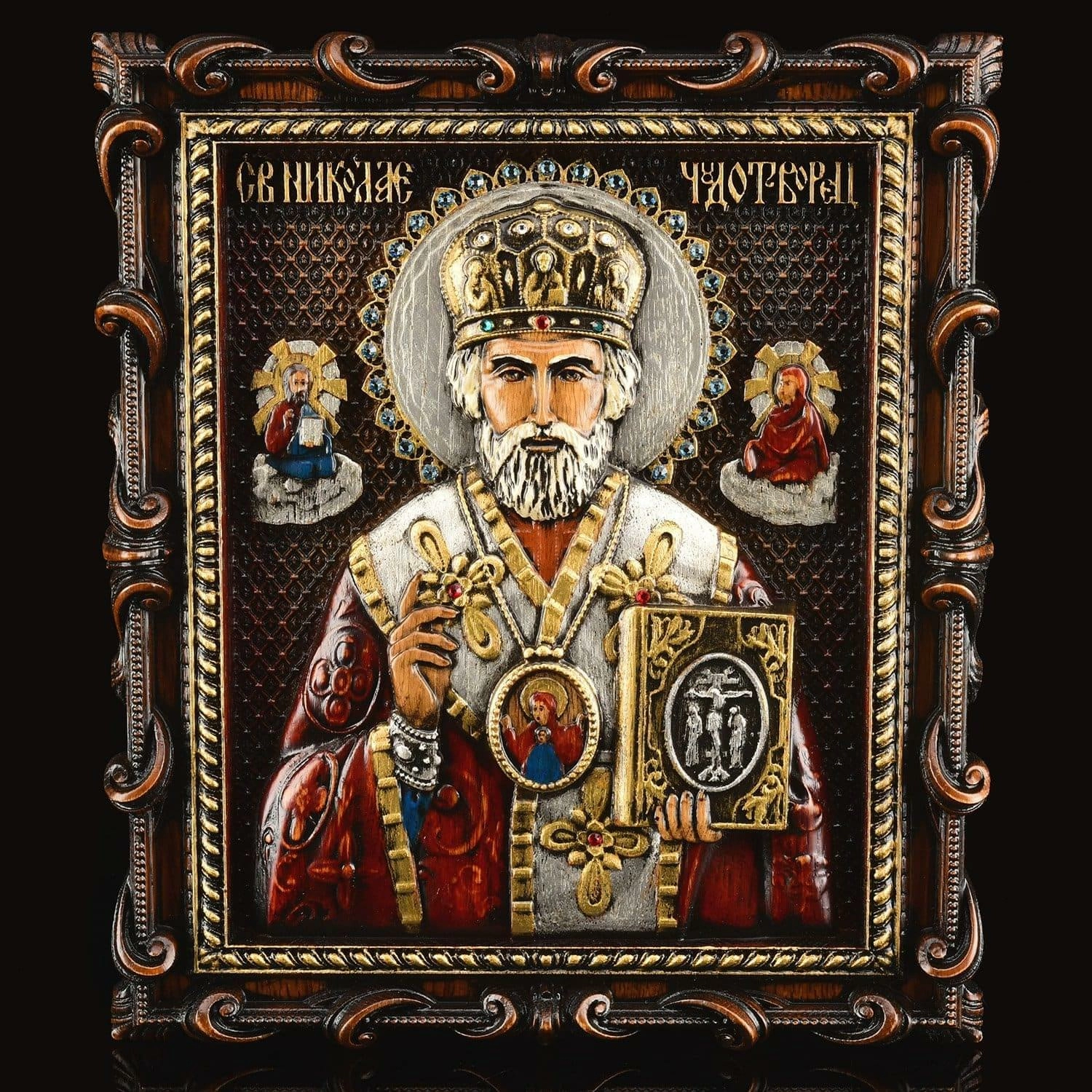 

Икона "Николай Чудотворец" 25 х 32 см