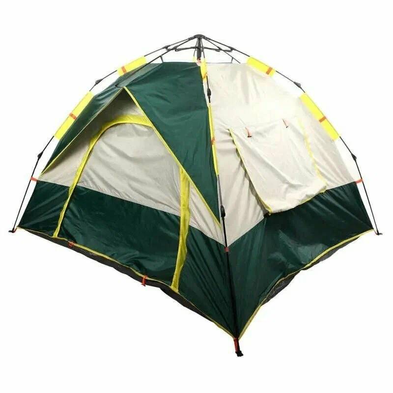 Палатка туристическая двухместная автоматическая 195х205х140 см Luxury Gift