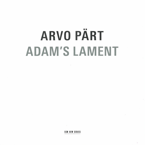 фото Arvo pärt: adam’s lament (1 cd) медиа