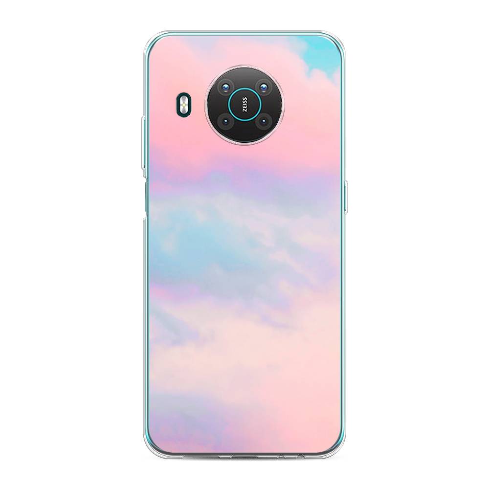 

Чехол Awog на Nokia X10 / Нокиа X10 "Розовые облака", Розовый;фиолетовый, 124750-3
