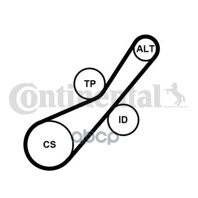 

Комплект Ремня Приводного Ford/Peugeot/Citroen 1.4D/1.6D Continental арт. 6PK800K2