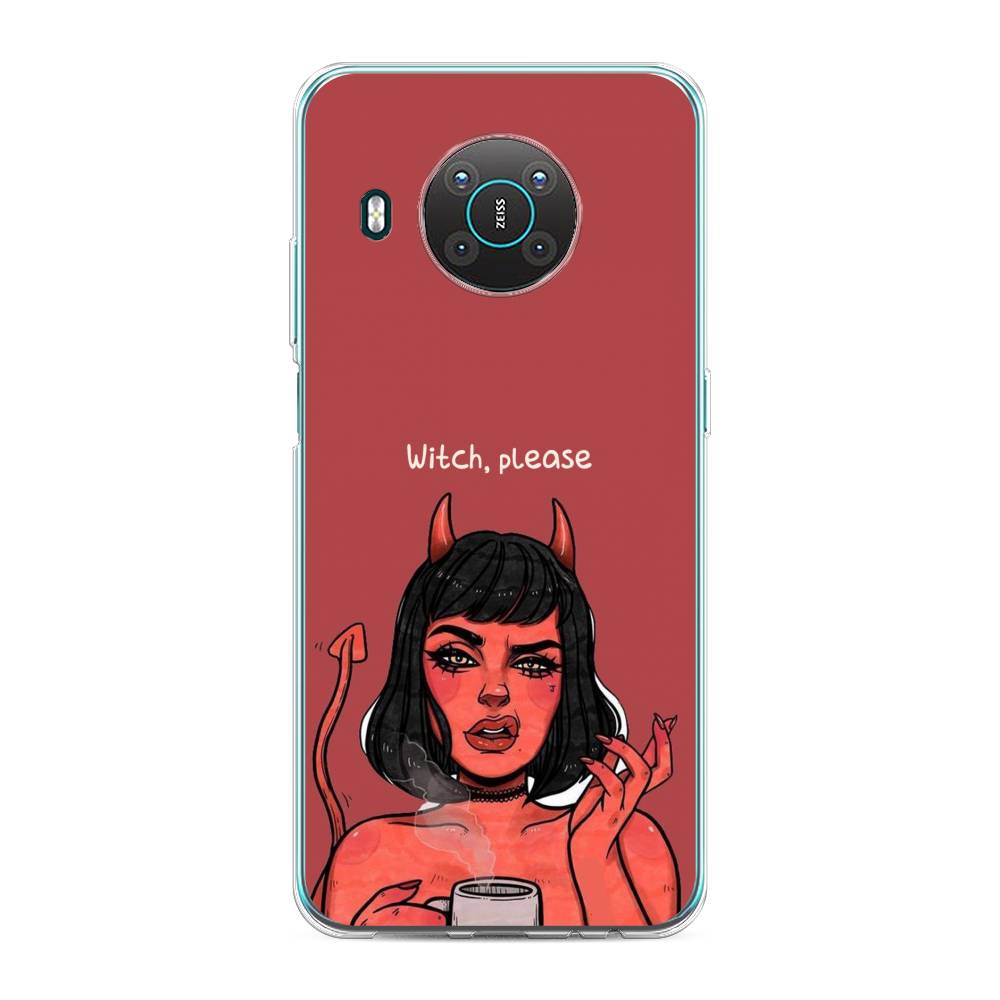 

Чехол Awog на Nokia X10 / Нокиа X10 "Evil Girl", Красный;черный, 124750-6
