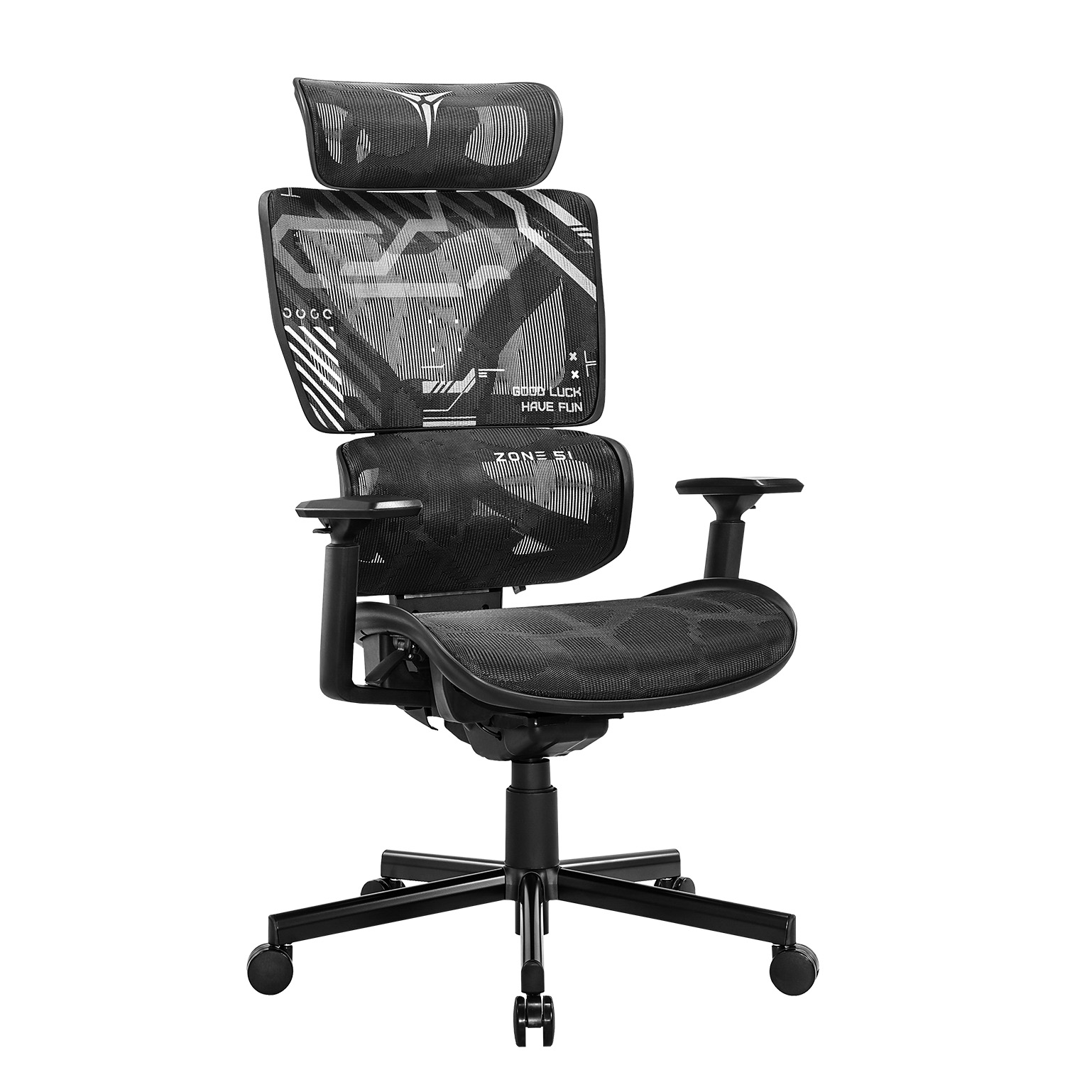 Кресло игровое ZONE 51 FREELANCER K5 Black-Grey