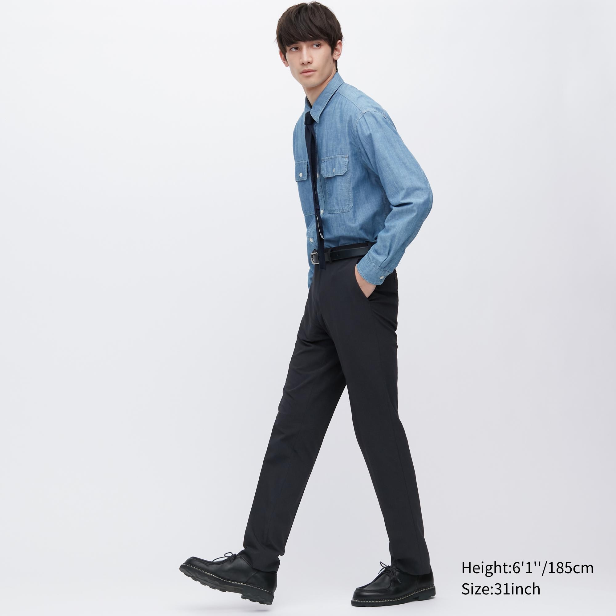 

Брюки мужские UNIQLO 455486COL69 синие 36/34 (доставка из-за рубежа), 455486COL69