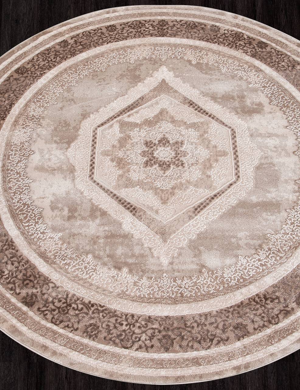 

Ковер ARMINA 04037A BROWN/BROWN Круг