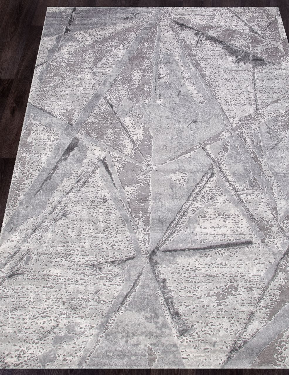 

Ковер ARMINA 04022G GREY / GREY ворс 10 мм Полиэстер + Полипропилен 2,4x3,4 м