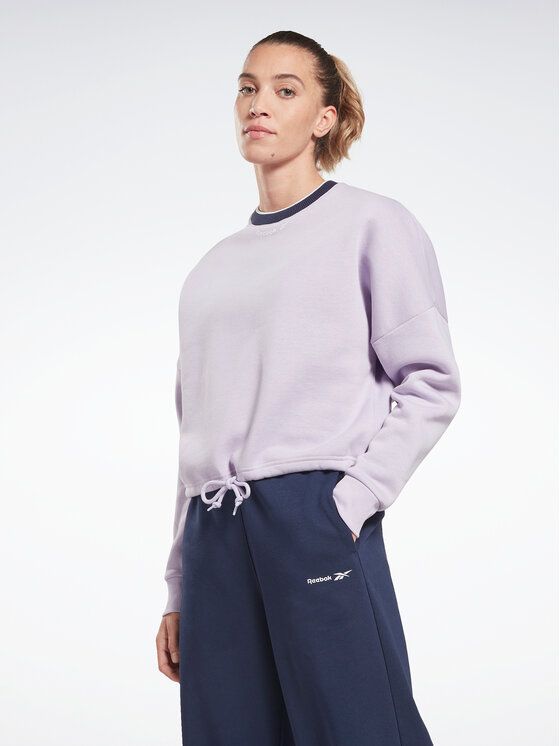 

Свитшот женский Reebok 0000301160885 фиолетовый M, 0000301160885