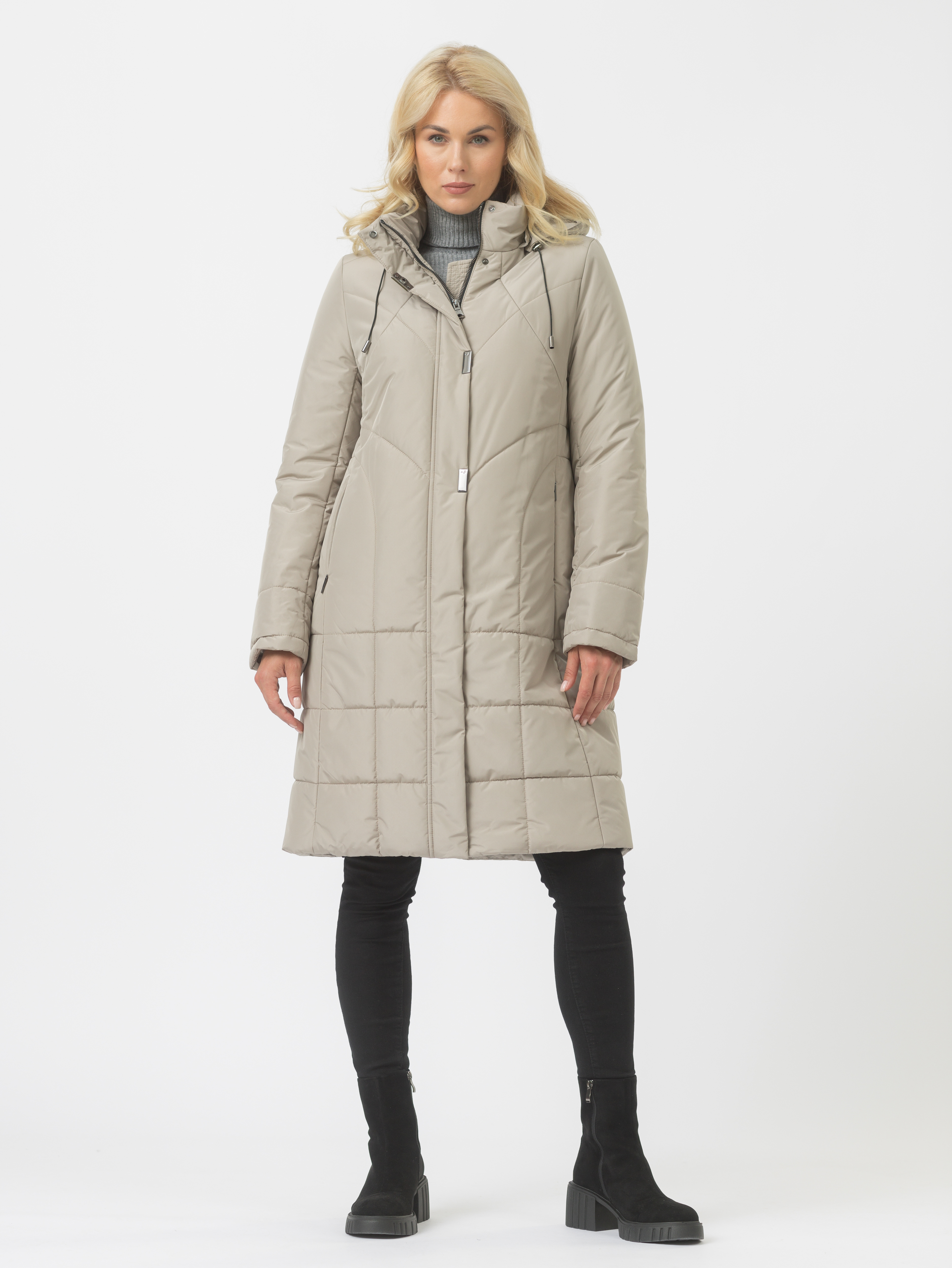 

Пальто женское Maritta 30-3035-10 бежевое 38 EU, Бежевый, 30-3035-10