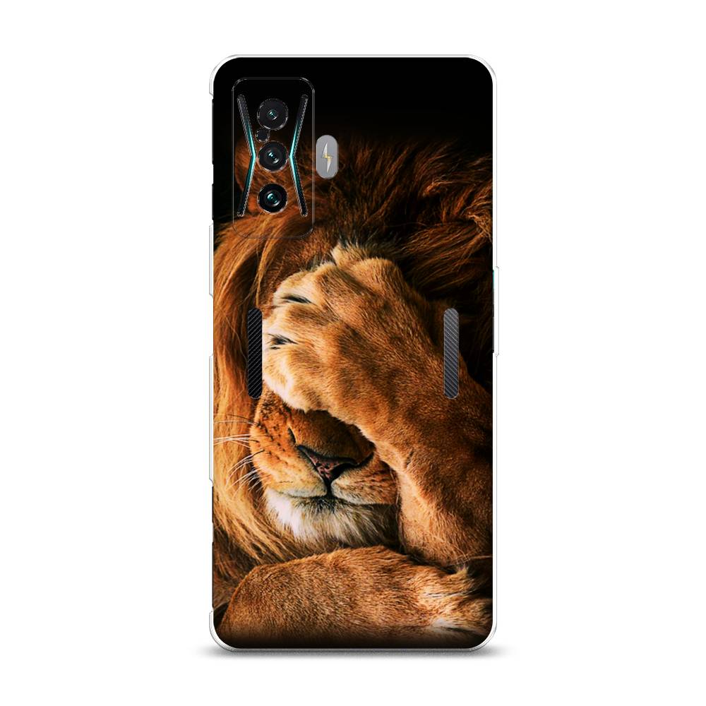 

Чехол Awog на Xiaomi Redmi K50 GE "Львиный стыд", Разноцветный, 314350-1