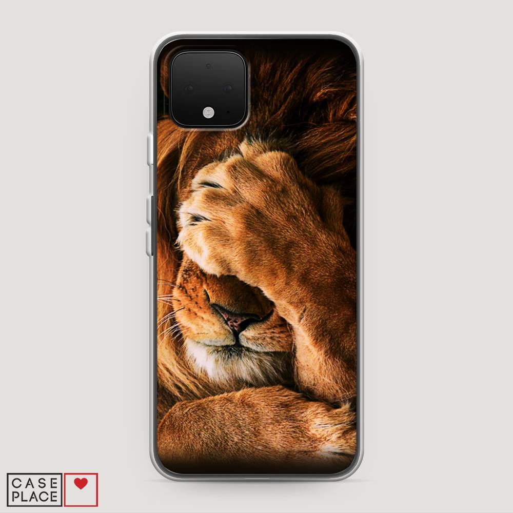 

Чехол Awog на Google Pixel 4 "Львиный стыд", Разноцветный, 270250-1