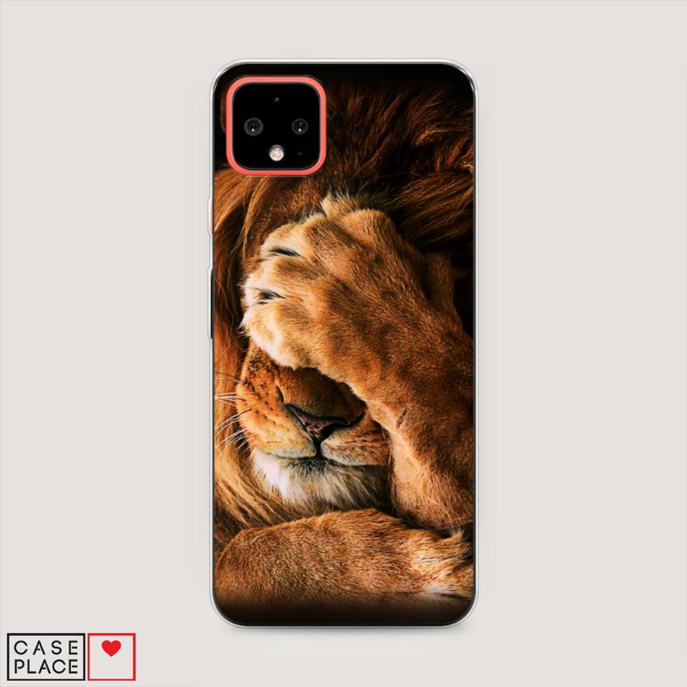 

Чехол Awog на Google Pixel 4 XL "Львиный стыд", Разноцветный, 270550-1