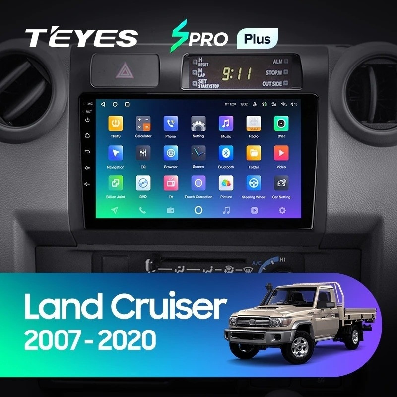 Штатная магнитола Teyes SPRO Plus 464 Toyota Land Cruiser 70 Series LC 79 2007-2020 3260000₽