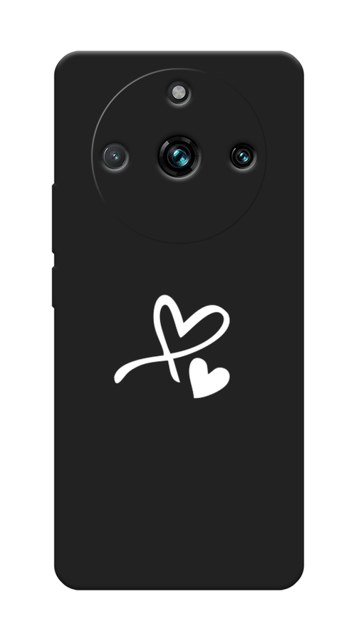 

Чехол Awog на Realme 11 Pro Plus "Сердечко минимализм", Белый, 2514352-1