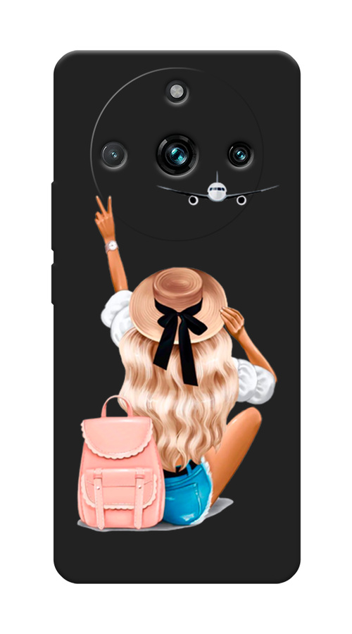 

Чехол Awog на Realme 11 Pro Plus "Автостопом самолетом", Бежевый;белый, 2514352-1