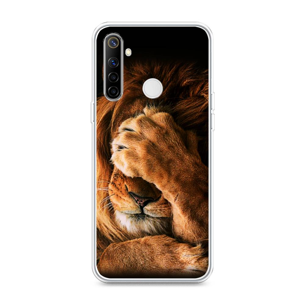 

Чехол Awog на Realme 6i "Львиный стыд", Разноцветный, 252950-1
