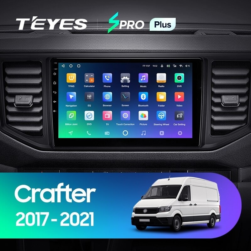 Штатная магнитола Teyes SPRO Plus 464 Volkswagen Crafter 2017-2021 3470000₽
