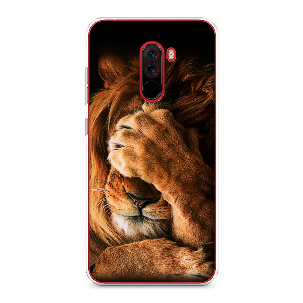 

Чехол Awog на Xiaomi Pocophone F1 "Львиный стыд", Разноцветный, 34450-1