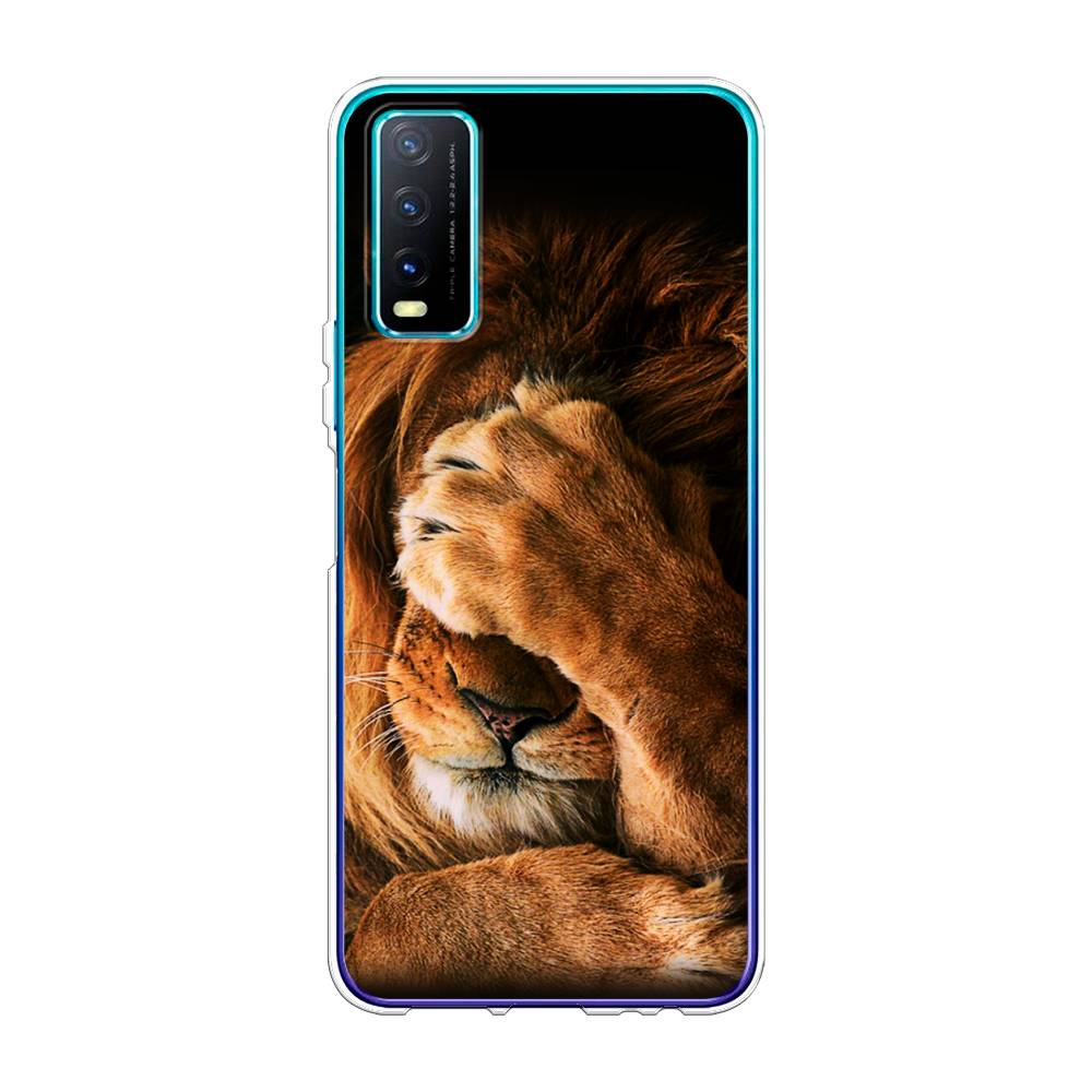 

Чехол Awog на Vivo Y20 "Львиный стыд", Разноцветный, 263650-1
