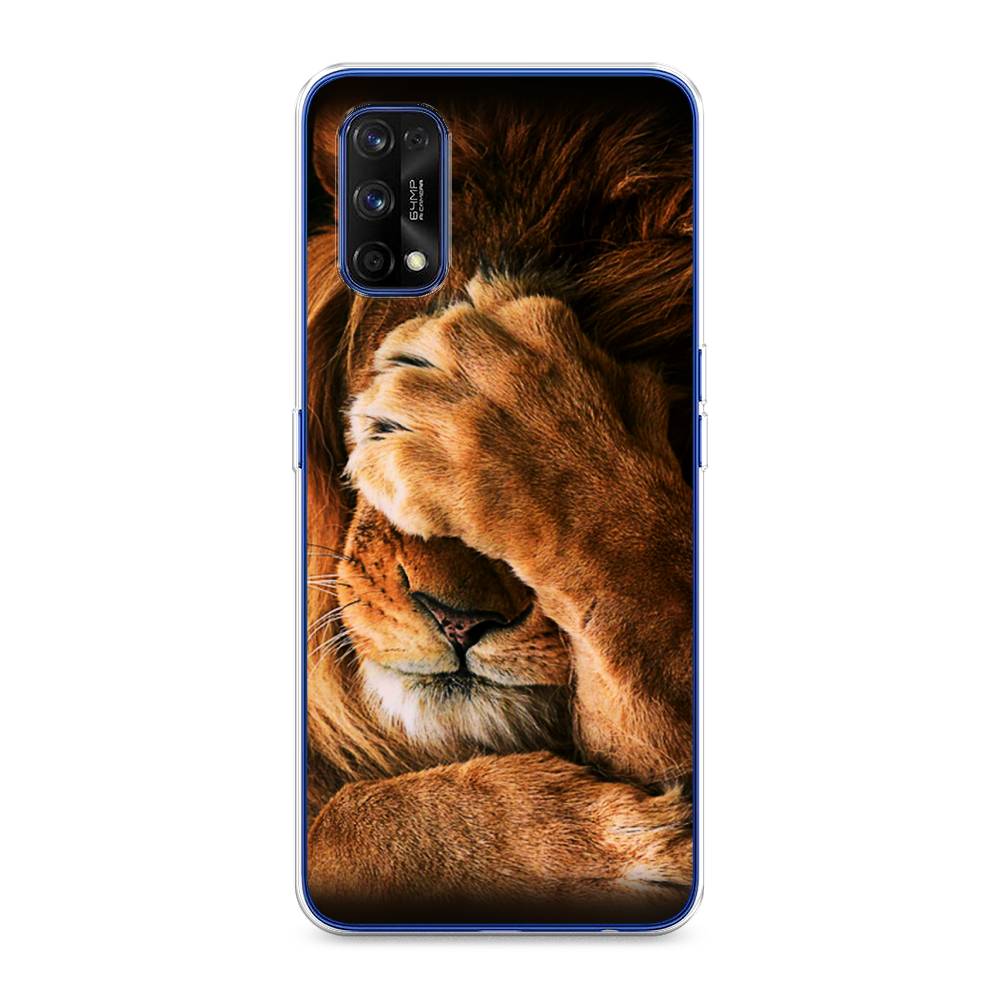 

Чехол Awog на Realme 7 Pro "Львиный стыд", Разноцветный, 254050-1