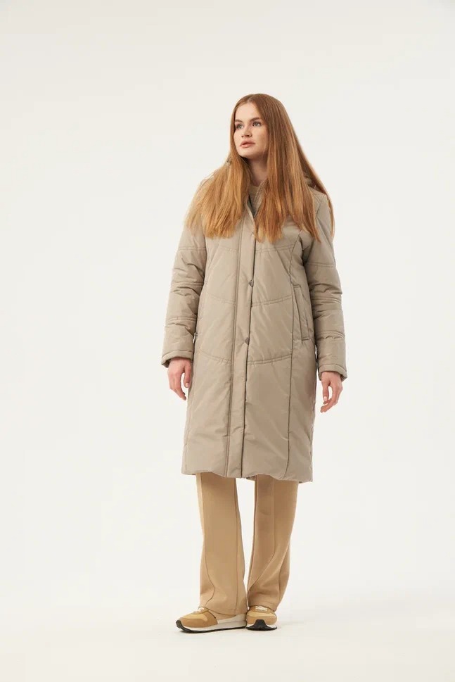

Пальто женское Maritta 28-3031-10 бежевое 34 EU, Бежевый, 28-3031-10