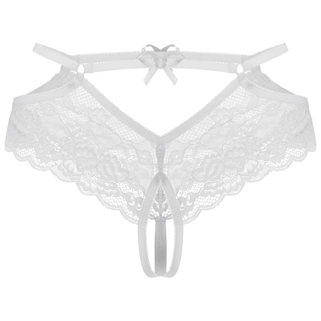 

Трусики с доступом Erolanta Agnes, белые, 42-44, Белый