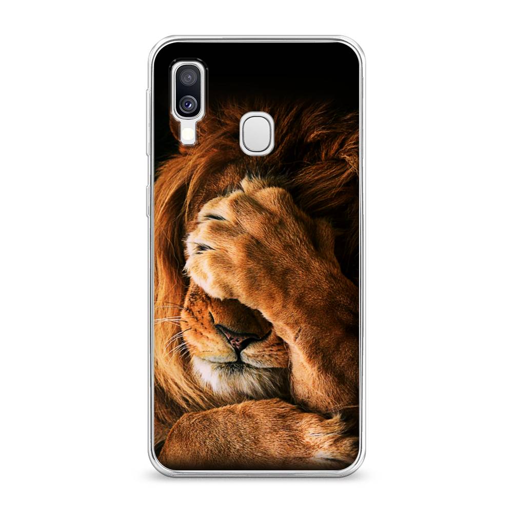 

Чехол Awog на Samsung Galaxy A40 "Львиный стыд", Разноцветный, 28050-1