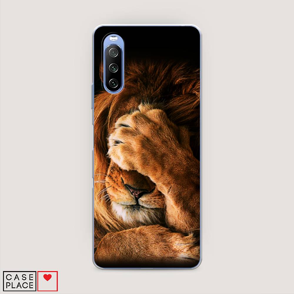 

Чехол Awog на Sony Xperia 10 III "Львиный стыд", Разноцветный, 54950-1