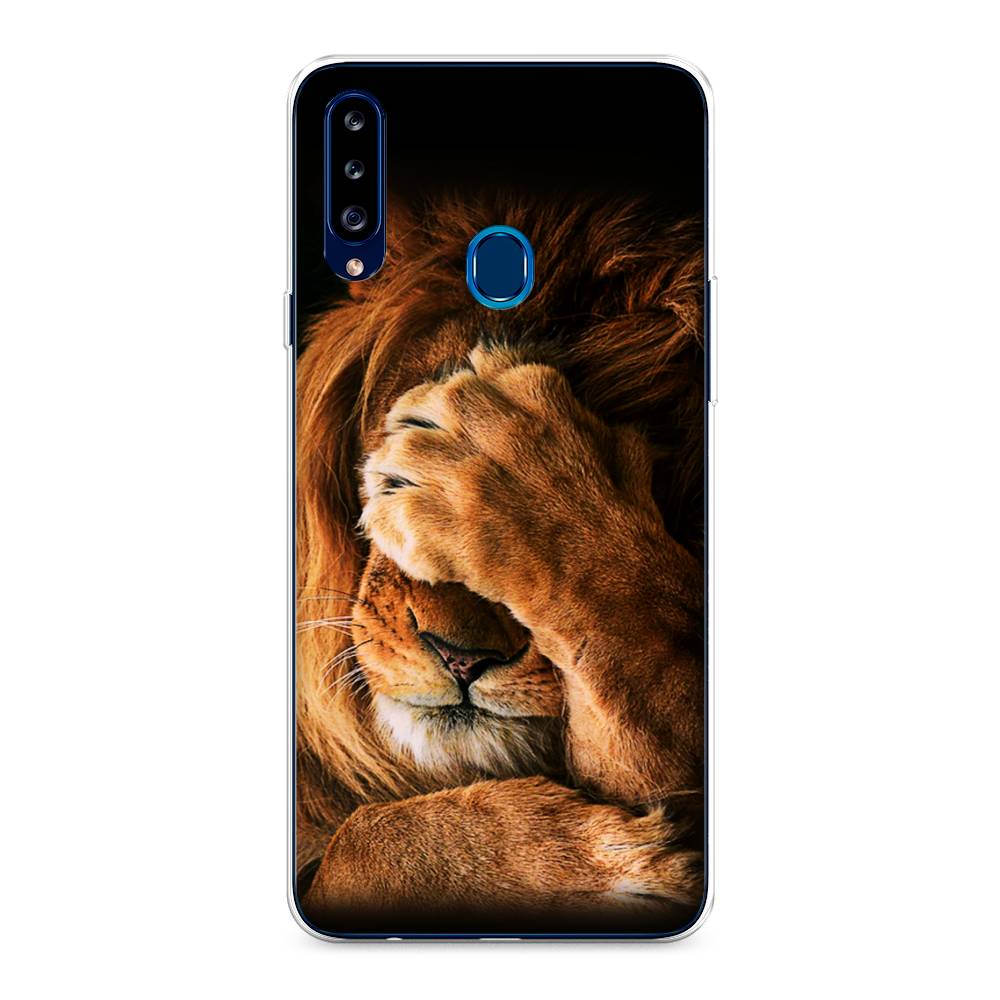 

Чехол Awog на Samsung Galaxy A20s / Самсунг A20s "Львиный стыд", Разноцветный, 2100850-1