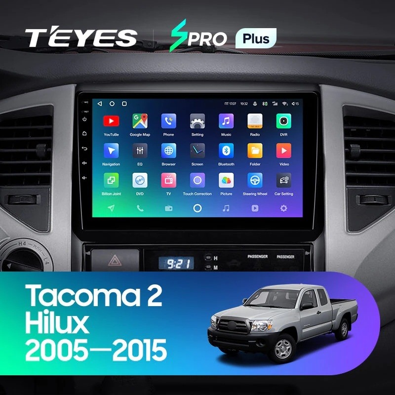 Штатная магнитола Teyes SPRO Plus 6128 Toyota Hilux 2005-2015 3720000₽