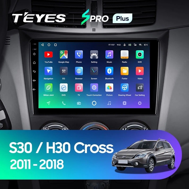 Штатная магнитола Teyes SPRO Plus 432 Dongfeng S30 H30 Cross 2011-2018 3530500₽