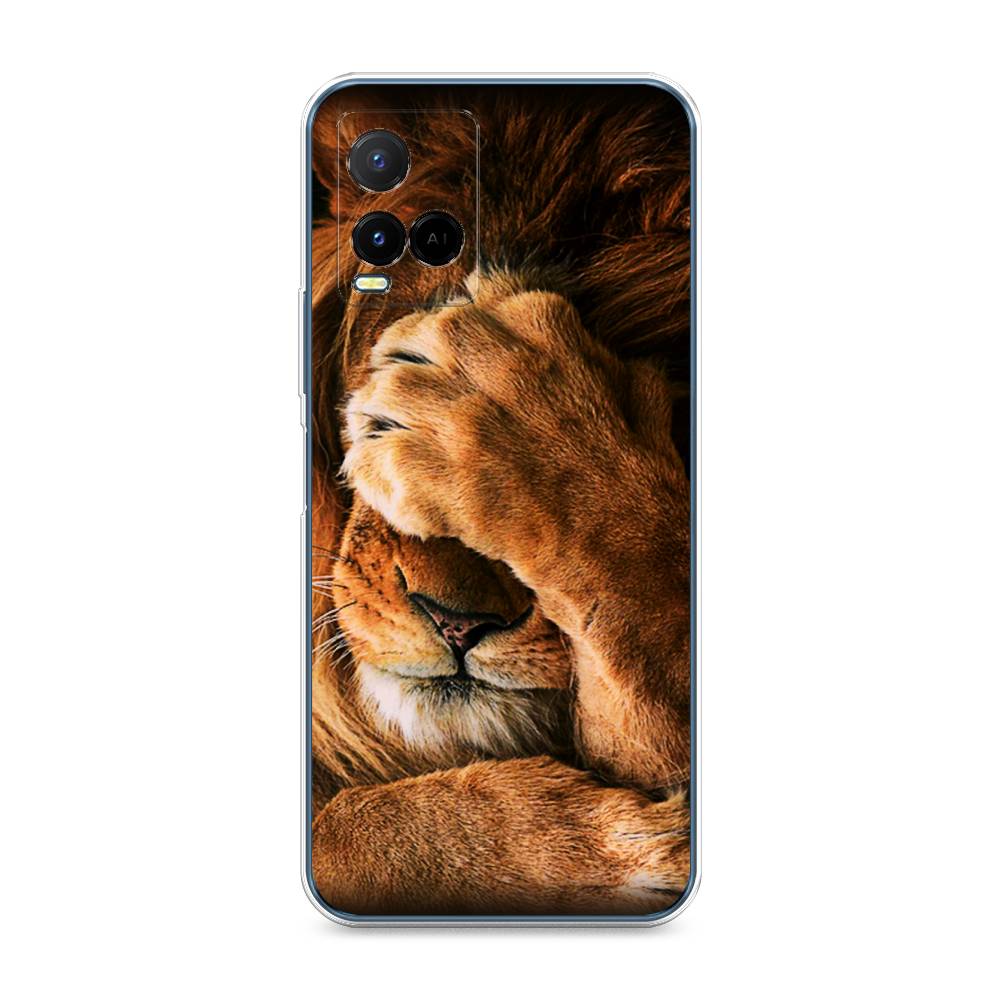 

Чехол Awog на Vivo Y21 "Львиный стыд", Разноцветный, 265050-1