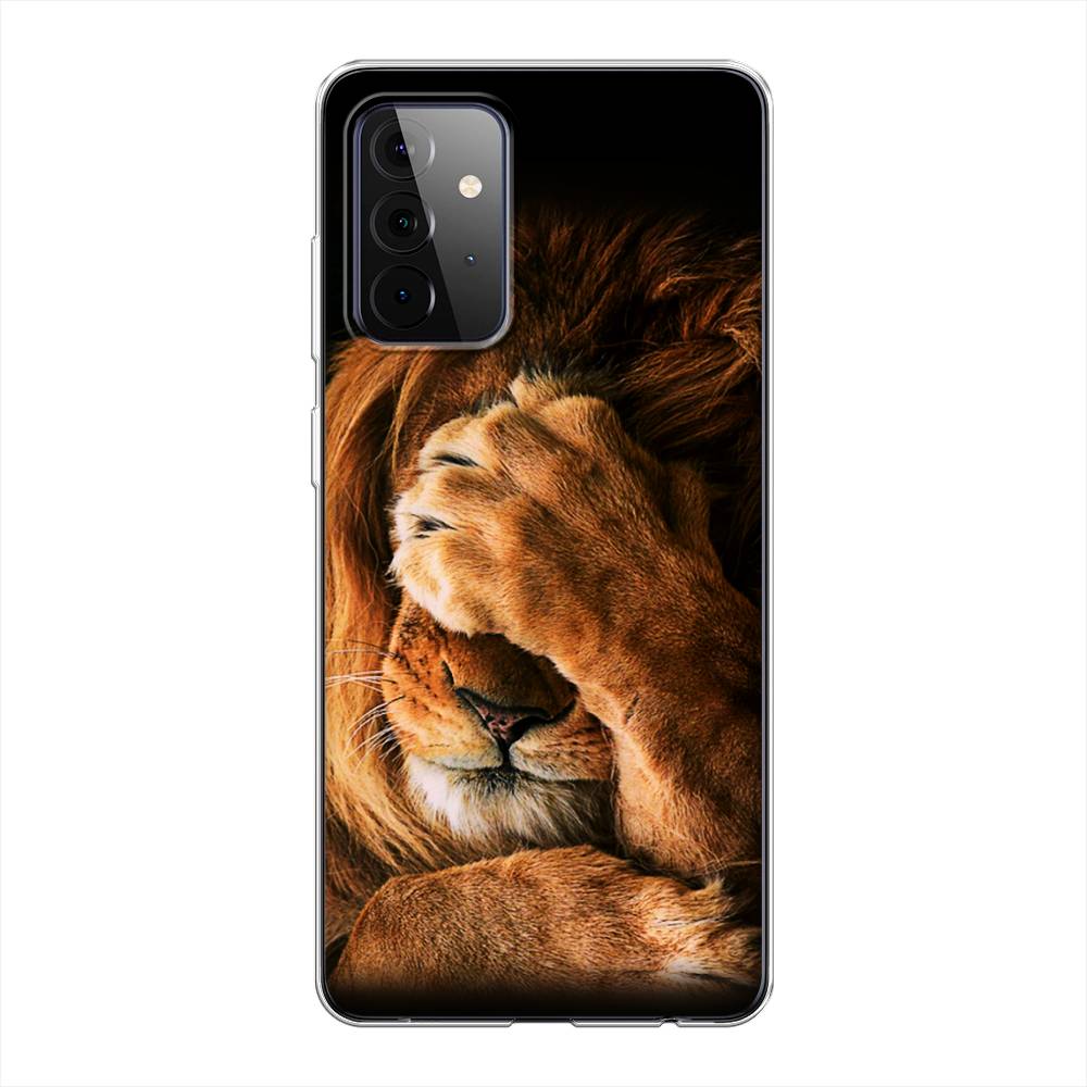 

Чехол Awog на Samsung Galaxy A72 / Самсунг A72 "Львиный стыд", Разноцветный, 2101950-1