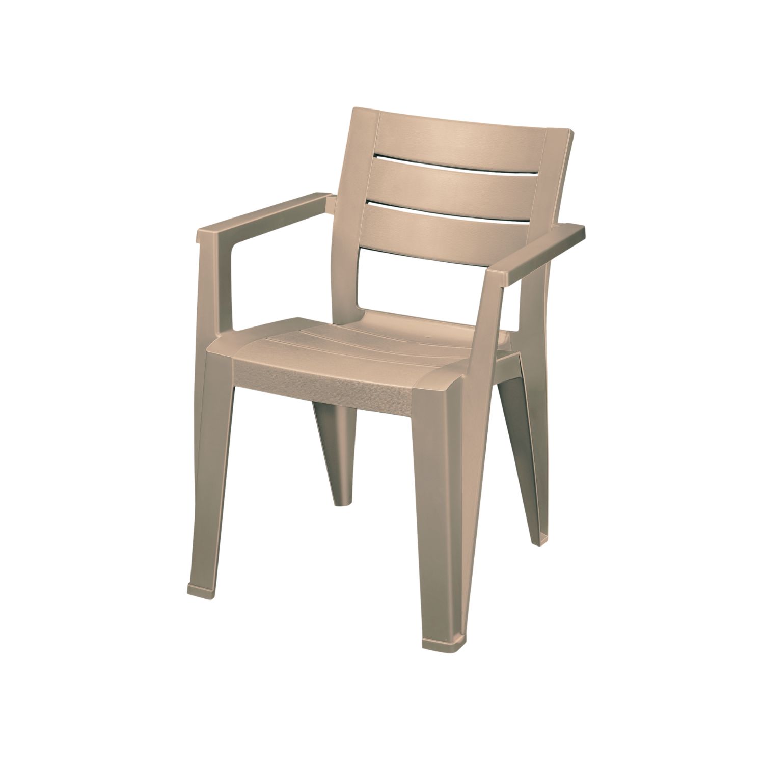 Кресло садовое Elfplast Palermo искусственный ротанг 57х63х78, набор 2 шт., цвет бежевый