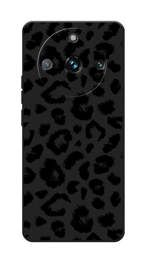 

Чехол Awog на Realme 11 Pro "Окрас леопарда фон", Черный, 2514252-1