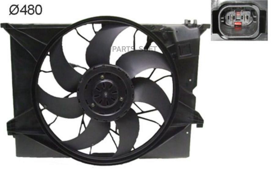 

Вентилятор Радиат.охл.двиг. Mahle/Knecht CFF486000S