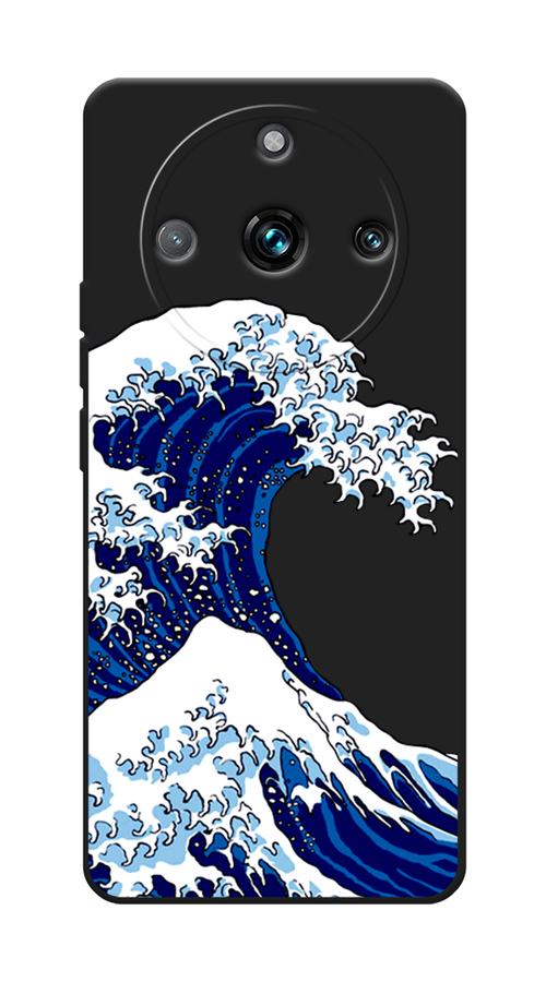 

Чехол Awog на Realme 11 Pro "Волна в Канагаве", Синий;белый, 2514252-1
