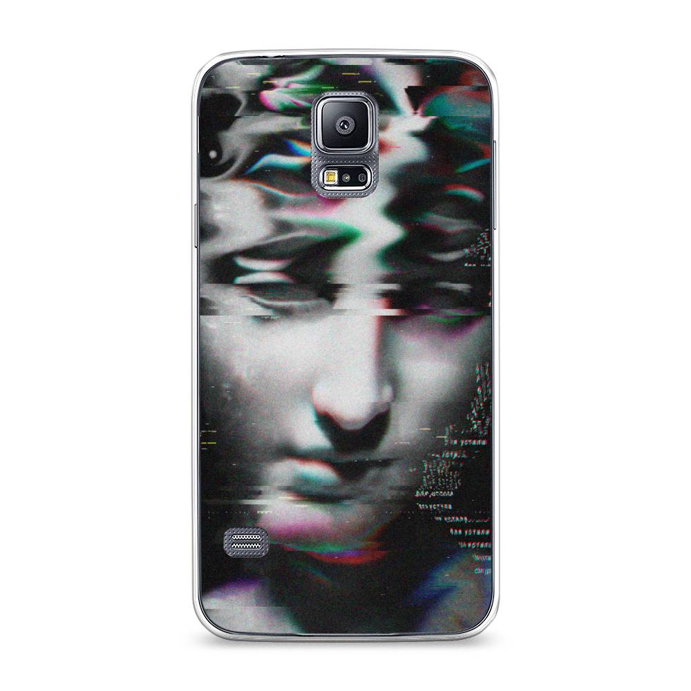 

Чехол Awog на Samsung Galaxy S5 "Glitch Art", Серый, 24150-9