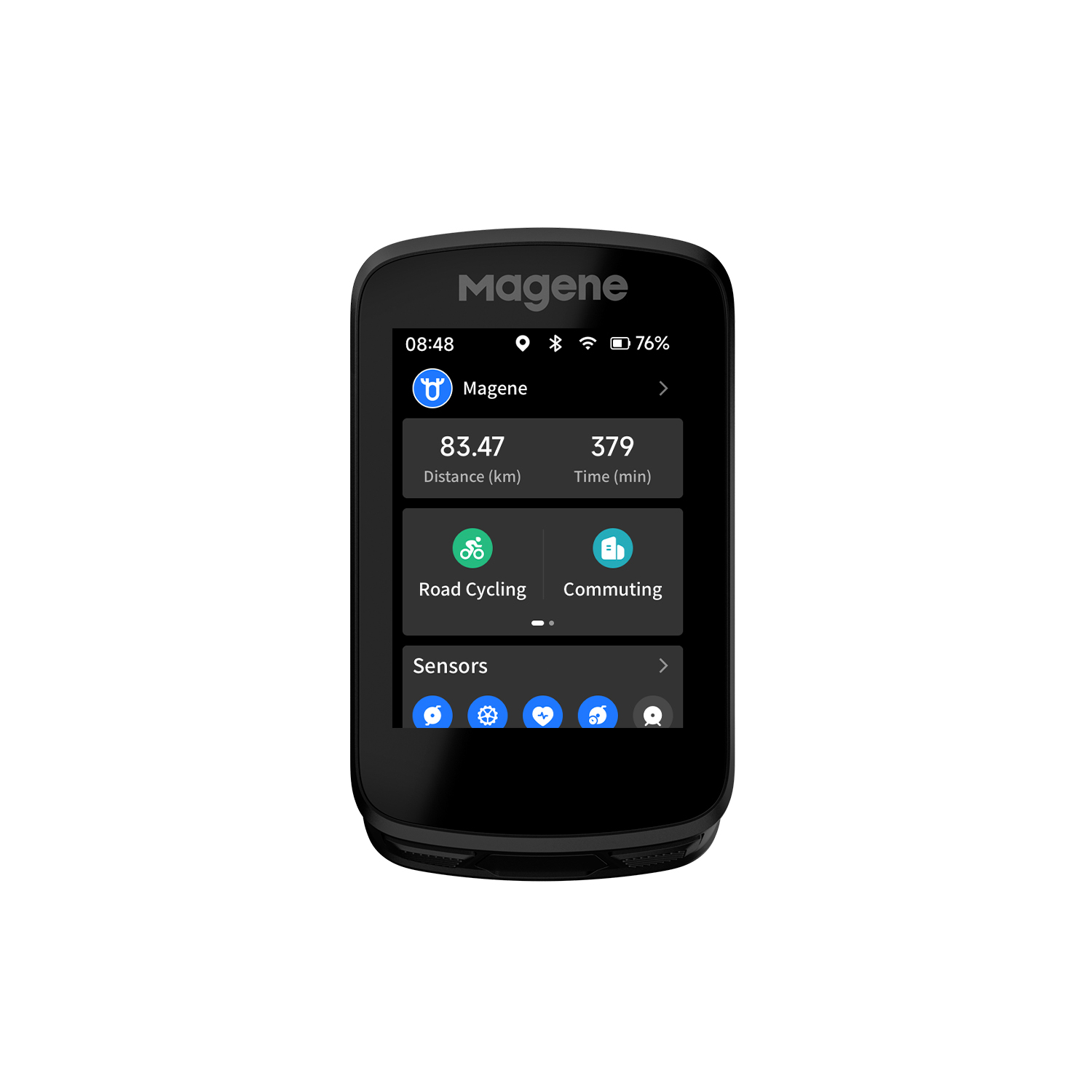 Беспроводной GPS велокомпьютер Magene C606 цветной, сенсорный, WiFi, ANT+, Bluetooth