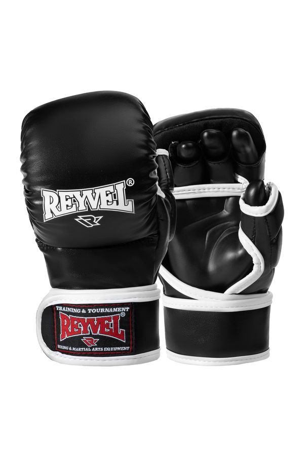 Перчатки для ММА тренировочные Reyvel черные XL