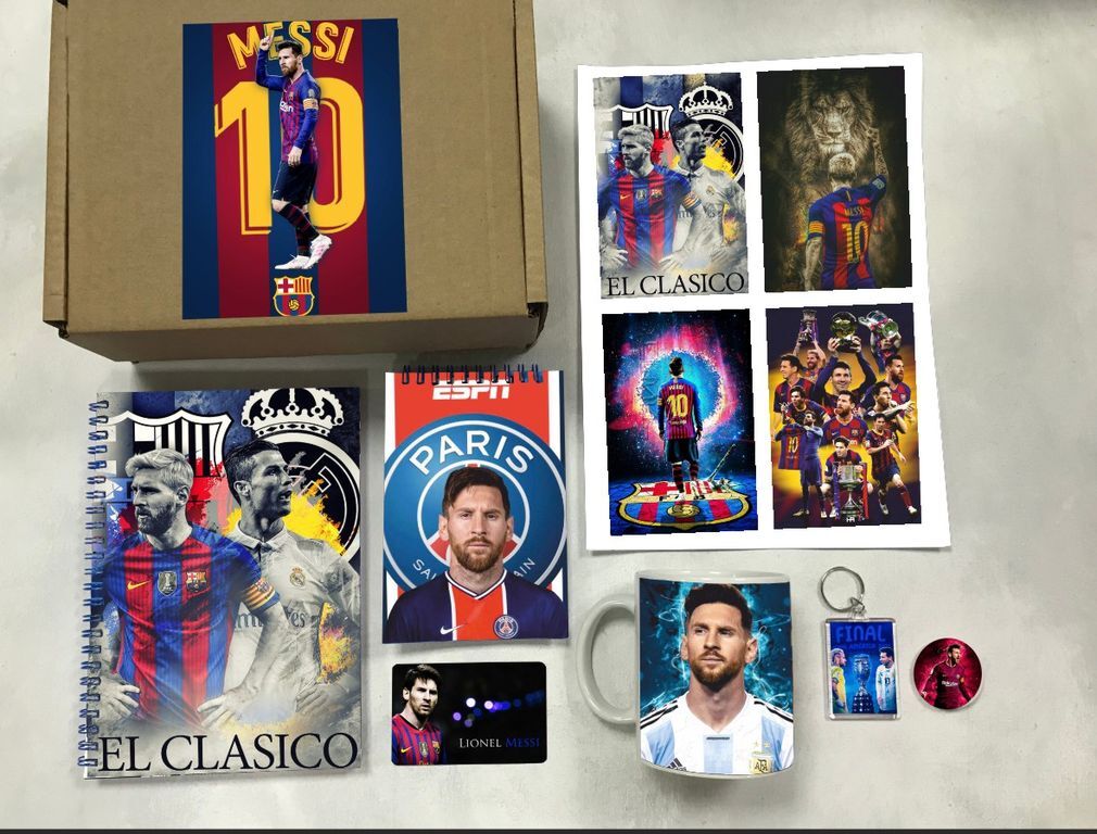 

Бокс с подарком Messi, Месси - 5, 55978712-1, 7 предметов